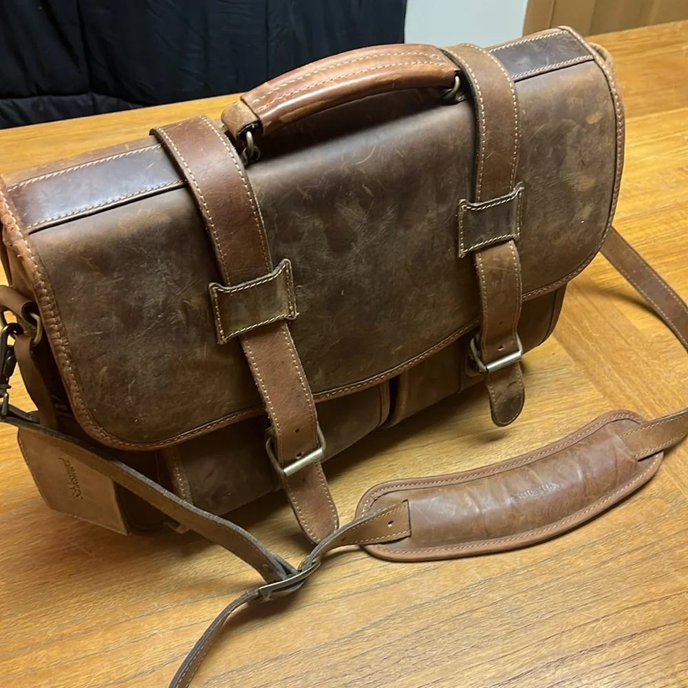 Schlesinger Vintage Leather Briefcase